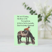 Fun Uitnodiging tot gastland van een Ky Kentucky D (Staand voorkant)