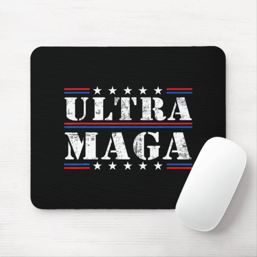 Fun Ultra Maga  Amerikaanse vlag Ultra Maga Re Muismat (Met muis)