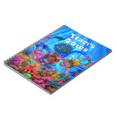 Fun under the Zee Personalized Notitieboek (Linkerzijde)