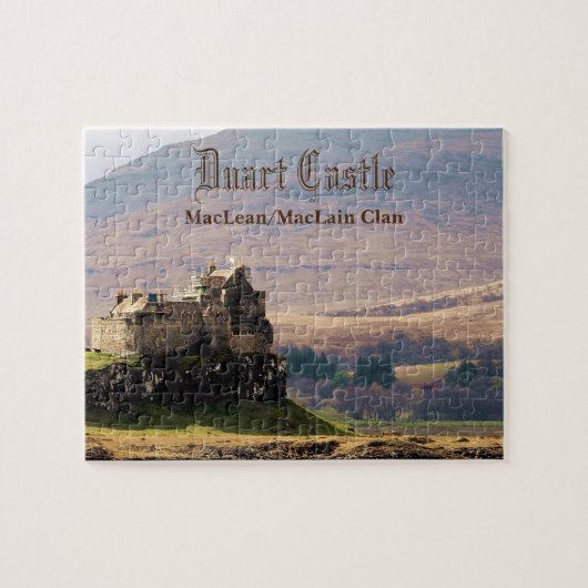 Fun, Unieke Scottish Maclean Clan's Duart Castle Legpuzzel (Horizontaal)
