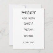 Fun Vaderdag Beach Jump Kaart (Achterkant)