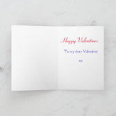 Fun Valentijn, ik hou van jou, echt deer Kaart (Binnen)