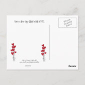 Fun Valentijnsdag Briefkaart (Achterkant)