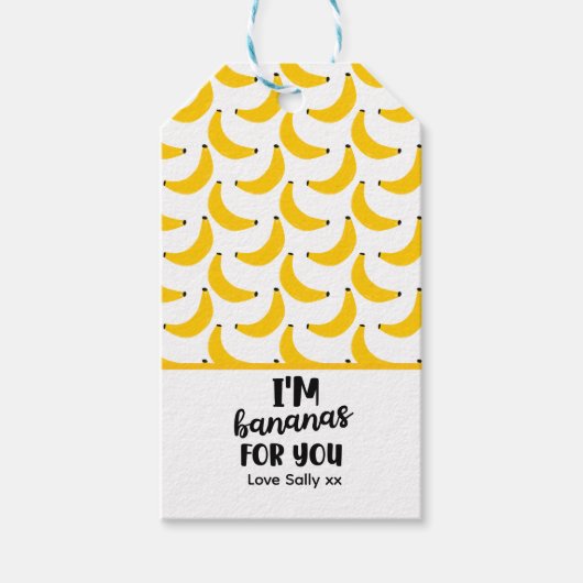 Fun Valentine Favor for Friends, Classmates & Coup Cadeaulabel (Voorkant)