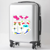 Fun-variëteit Thunder_Cove Sticker (Koffer)