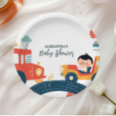 Fun Vehicle Cars Boy Baby shower Papieren Bordje