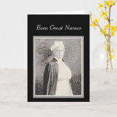 Fun  verpleegster voor alles wat je doet kaart (Gele Bloem)