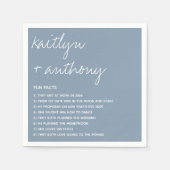 Fun vertelt over de moderne Passen getrouwd Servet (Voorkant)