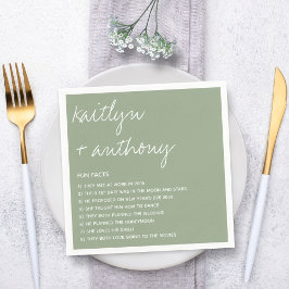 Fun vertelt over de moderne Passen getrouwd Servet