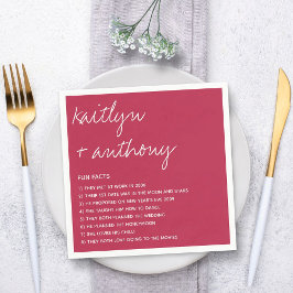 Fun vertelt over de moderne Passen getrouwd Servet