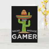 Fun Video Game Player Humor Gaming Saying Funny Ga Kaart (Gele Bloem)
