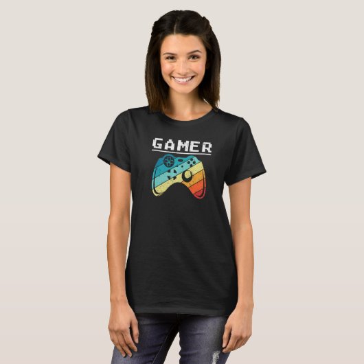 Fun video games gamer gaming joke quote not gaming t-shirt (Voorkant volledig)