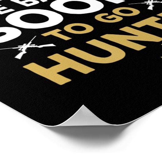 Fun Vist Hunter Hunter Hunter Hunting Fisherman Gi Poster (Hoek)