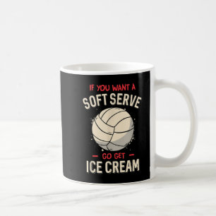 Fun Volleyball als je een zacht serve volleyball w Koffiemok