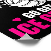 Fun Volleyball als je een zachte serve wilt, haal  Poster (Hoek)