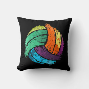 Fun Volleyball Art voor jongens meisjes Volleyball Kussen
