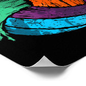 Fun Volleyball Art voor jongens meisjes Volleyball Poster (Hoek)