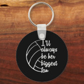 Fun Volleyball for Women Mam Dad Coach Volleyball Sleutelhanger (Voorkant)
