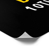 Fun Volleyball Kids Birthday Poster (Hoek)