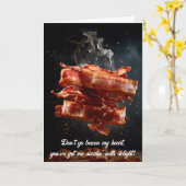Fun voor de baconliefhebber kaart (Gele Bloem)