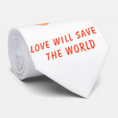 Fun voor Stropdas van vissen en wormen - aangepast (Opgerold)