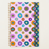 Fun vrolijke kleurrijke weekplanner planner (Voorkant)