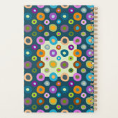 Fun vrolijke kleurrijke weekplanner planner (Achterkant)