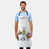 Fun Vrouw Pastry Chef Apron Schort (Gedragen)