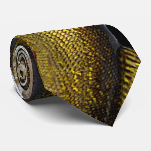 Fun Walleye Pike Stropdas (Opgerold)