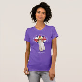 Fun WAT CORONATION King Charles Spaniel Unisex T-shirt (Voorkant volledig)