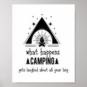 Fun wat er gebeurt in Camping Gets die over lachen Poster (Voorkant)