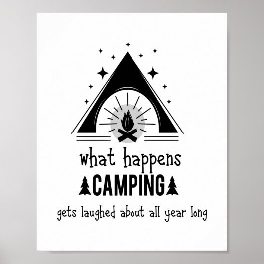 Fun wat er gebeurt in Camping Gets die over lachen Poster (Voorkant)