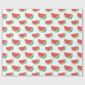Fun Watermelon Pattern Cadeaupapier (Vlak)