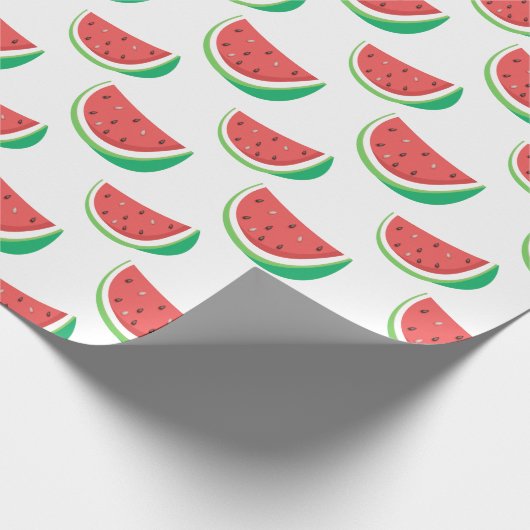 Fun Watermelon Pattern Cadeaupapier (Hoek)