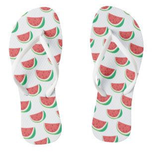 Fun Watermelon Pattern Teenslippers