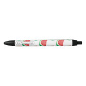 Fun Watermelon Pattern Zwarte Inkt Pen (Voorkant)