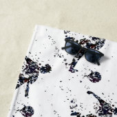 Fun Waterverf Soccer Football Sport Patroon Strandlaken (In situ)