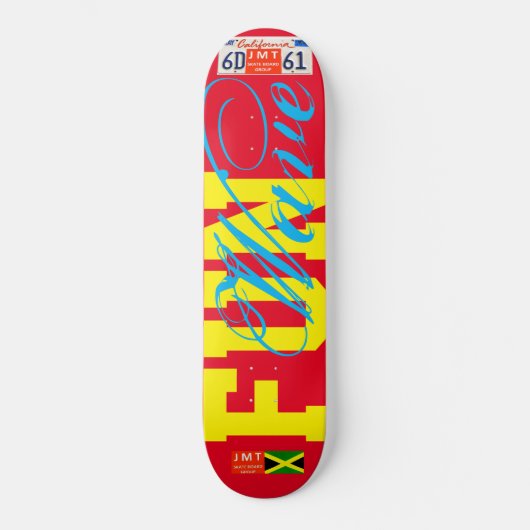 FUN WAVE SKATEBOARDS  / JMT USA (Voorkant)