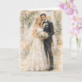 Fun Wedding Prayer Inspired by Ezekiel 25:17 Kaart