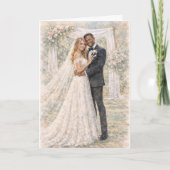 Fun Wedding Prayer Inspired by Ezekiel 25:17 Kaart (Voorkant)