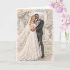 Fun Wedding Prayer Inspired by Ezekiel 25:17 Kaart