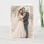 Fun Wedding Prayer Inspired by Ezekiel 25:17 Kaart (Voorkant)