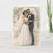 Fun Wedding Prayer Inspired by Ezekiel 25:17 Kaart (Voorkant)