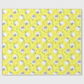 Fun Welsh Sheep, Wales Forever Custom Giftwrap Cadeaupapier (Vlak)