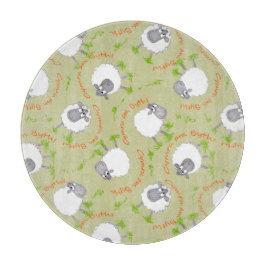 Fun Welsh Sheep, Wales Forever Snijplank