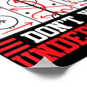 Fun What Part Of Hockey Don't You Understand Hocke Poster (Hoek)