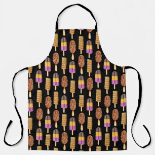 Fun Whimical Popcicles Pattern Schort