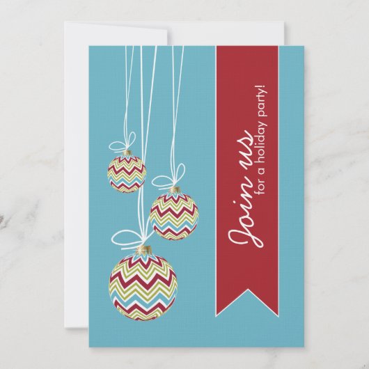 Fun Whimsical-party Invitation Kaart (Voorkant)