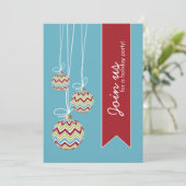 Fun Whimsical-party Invitation Kaart (Staand voorkant)