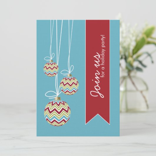 Fun Whimsical-party Invitation Kaart (Staand voorkant)